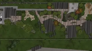 Gardener ландшафтний дизайнер, газон, садівник, садовий центр — фото