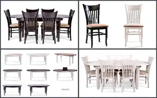 DOORS & FURNITURE ART - міжкімнатні двері, двері прихованого монтажу, вхідні двері, ламінат, столи, стільці. — фото 3