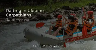 Рафтинг Карпати — фото