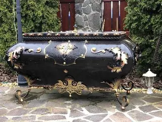 Ковані вироби, ворота, брами, козирі, скрині, меблі — фото
