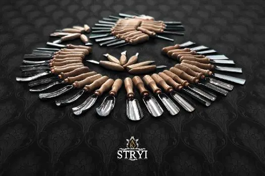 Стамески та ножі для різьблення по дереву STRYI — фото 3