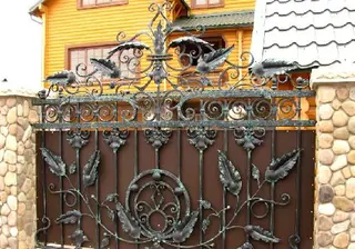 АРНОЛЬД - ковані ворота, брами, огорожі, хвіртки, дашки, решітки на вікна та балкони в Тернополі — фото 3
