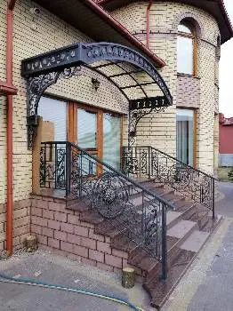 АРНОЛЬД - ковані ворота, брами, огорожі, хвіртки, дашки, решітки на вікна та балкони в Тернополі — фото 4
