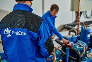 ТОВ "Проейр Захід" продаж та ремонт компресорного і вакуумного обладнання — фото